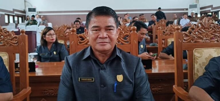 Anggota DPRD Kabupaten Gumas, Yulius Agau.