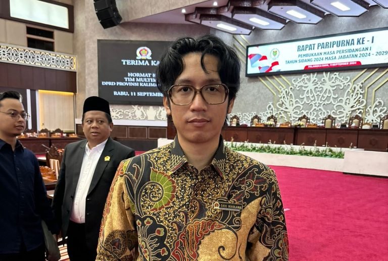 Anggota Komisi IV DPRD Provinsi Kalimantan Tengah, Okki Maulana,