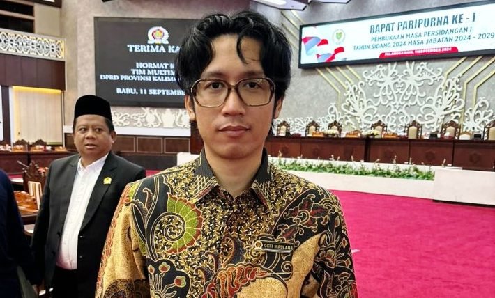 Anggota DPRD Provinsi Kalimantan Tengah Okky Maulana