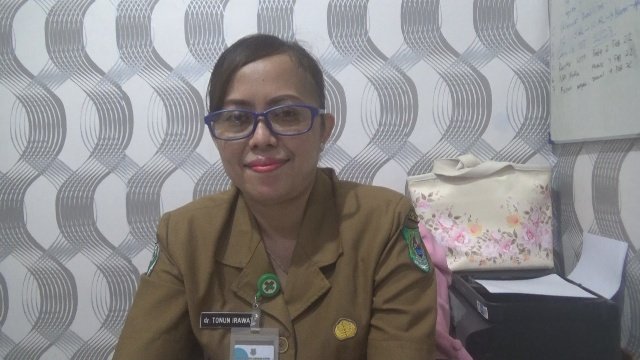 Kepala Dinas Kesehatan Kabupaten Kapuas, dr.Tonun Irawaty Panjaitan.