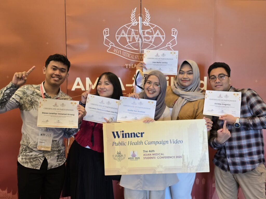 0308.AMSA FK UPR Raih Juara Internasional, Bawa Harum Nama Universitas di Thailand