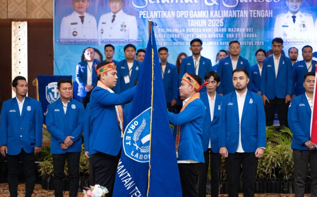 0708.DPD GAMKI Kalteng Resmi Dilantik