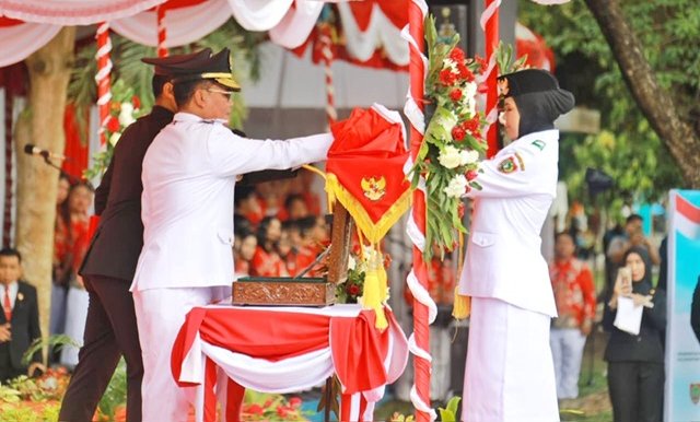 1708.Gubernur Kalteng Ajak Lanjutkan Semangat Pahlawan