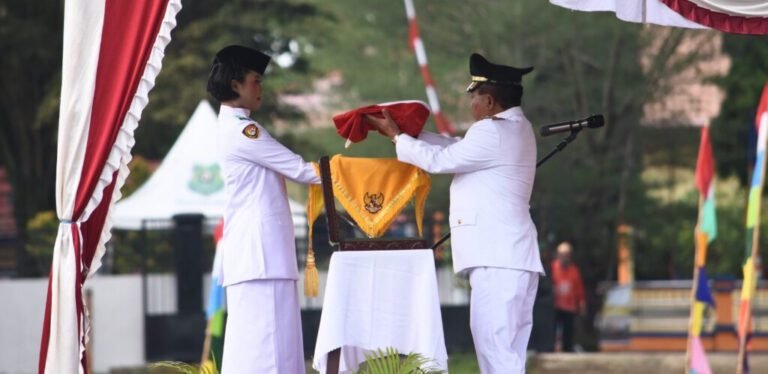 1708.Upacara HUT RI di Kapuas Berlangsung Khidmat