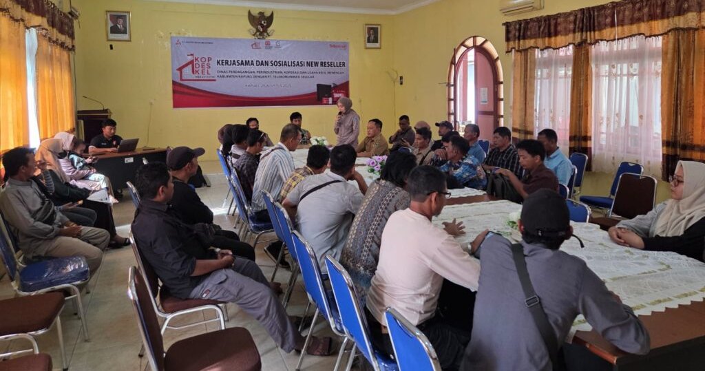 2708.Pemkab Kapuas Digitalisasi Koperasi Desa
