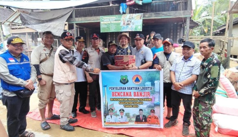 2808.Waket DPRD Kapuas Apresiasi Gercep Penyaluran Bantuan Banjir