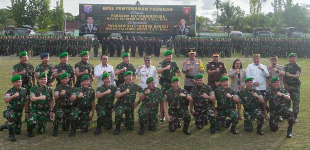 1009.Kodam XXII_Tambun Bungai Resmi Pimpin Kalteng dan Kalsel
