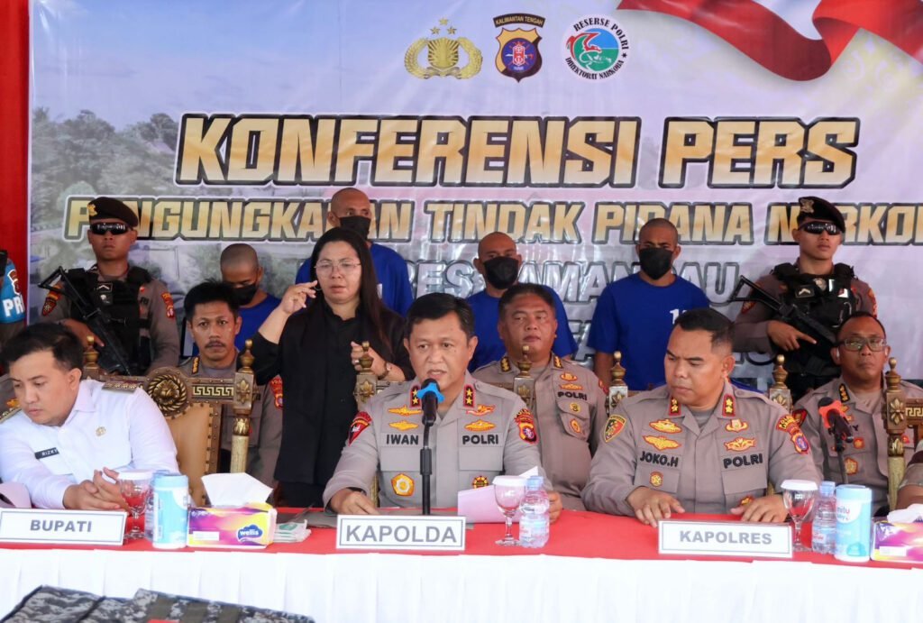 2209.46,7 Kg Sabu-sabu Gagal Masuk Kalteng, Ancaman Laten Narkoba Masih Mengintai Perbatasan
