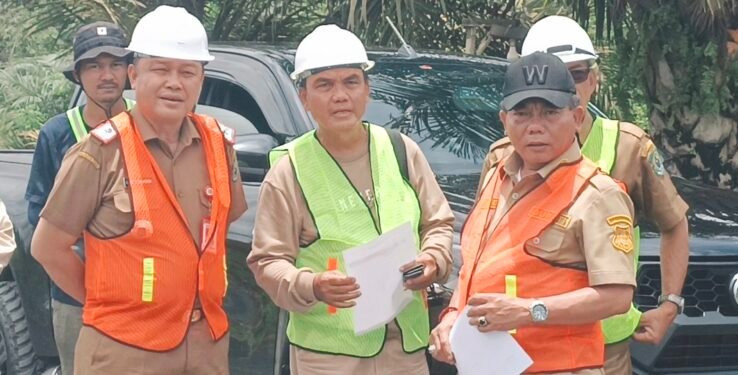 0210.Bupati Kapuas Tinjau Proyek Infrastruktur