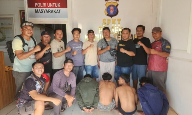 1310.Polres Kapuas Ringkus Empat Terduga Pembobol Rumah