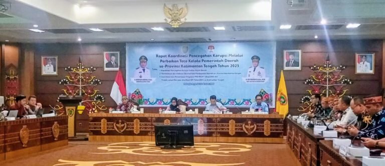 2310.KPK Dorong Pemda di Kalteng Benahi Tata Kelola Pemerintahan