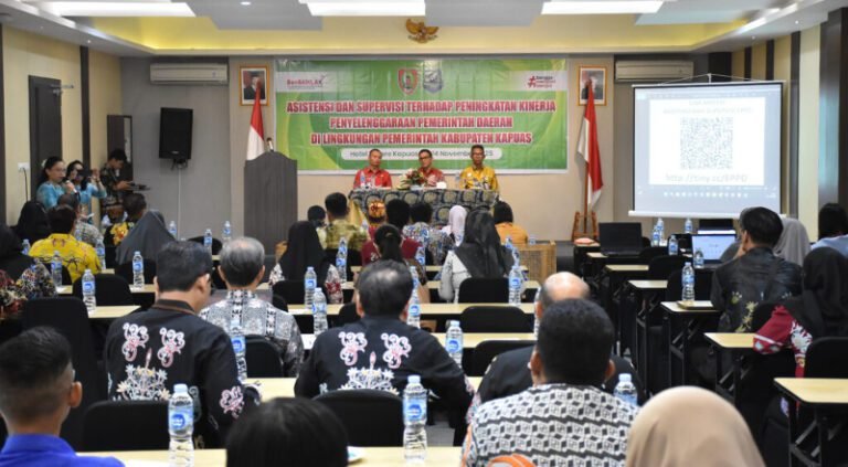 1311.Pemkab Kapuas Gelar Asistensi dan Supervisi Tingkatkan Tata Kelola Pemerintahan