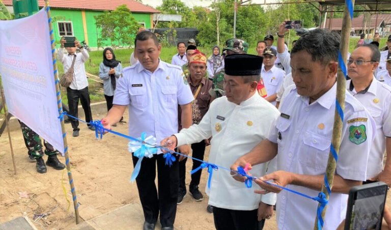 Wiyatno Tegaskan Komitmen Pembangunan Desa Lewat Peresmian Gedung Serbaguna