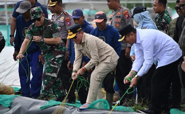0812.Kalteng Genjot Produksi Udang Vaname untuk Perluas Akses Ekspor