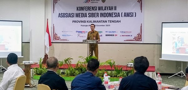 2212.Konferwil II AMSI Kalteng Dorong Media Siber Jaga Integritas Informasi