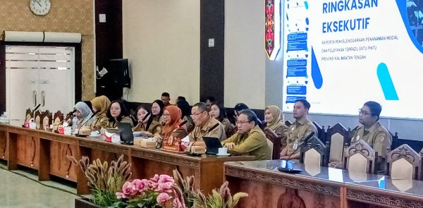 2001.Pemprov Kalteng Percepat Raperda Penanaman Modal