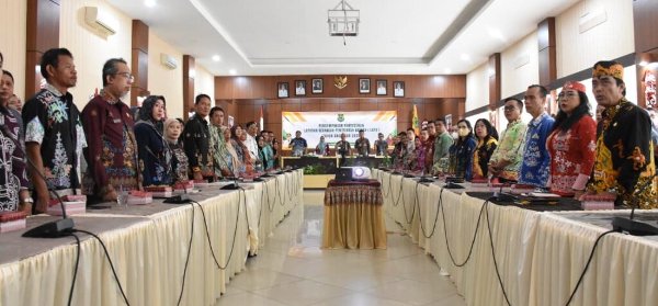 2301.Pemkab Kapuas Dampingi Penyusunan LKPD 2025