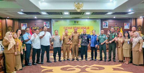 0202.Gema Pancasila Perkuat Karakter Kebangsaan Pelajar Kalteng