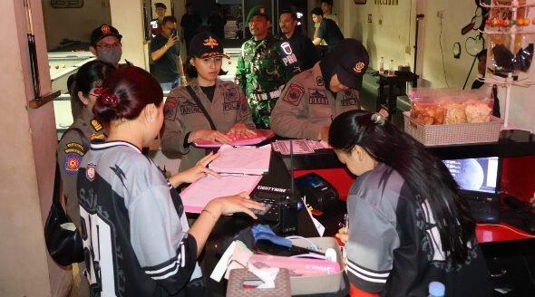 2202.Tiga THM di Palangka Raya Terjaring Razia Tengah Malam