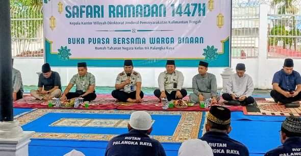 2502.Safari Ramadan Perkuat Ikatan Warga Binaan dan Keluarga di Rutan Palangka Raya
