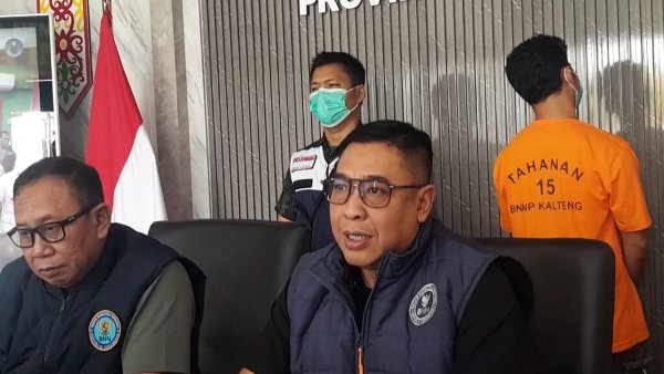 2702.BNNP Kalteng Ringkus Bandar Sabu Jaringan Antarprovinsi, Sita 1,83 Kg dan 786 Ekstasi