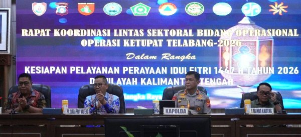 0803.Plt Sekda Kalteng Pastikan Mudik dan Idulfitri Kondusif
