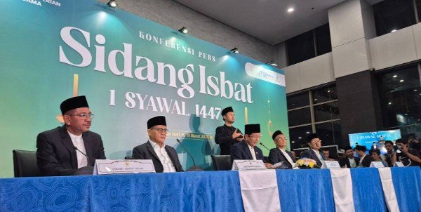 1903.Pemerintah Tetapkan Idulfitri 21 Maret 2026