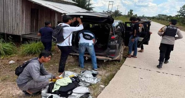2403.Polisi Gagalkan Penyelundupan 592 Gram Sabu, Tiga Kurir Ditangkap di Kobar