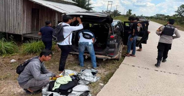 2403.Polisi Gagalkan Penyelundupan 592 Gram Sabu, Tiga Kurir Ditangkap di Kobar