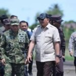 0704.Menhan Tinjau Penertiban Hutan di Kalteng