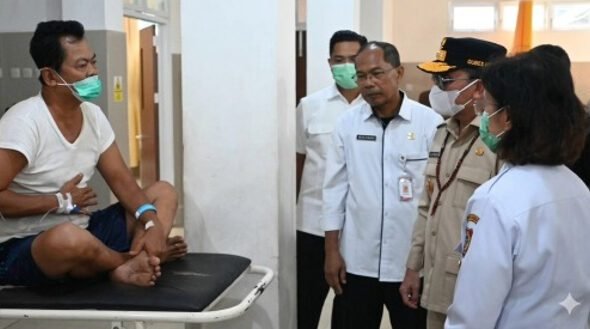 0904.Gubernur Kalteng Sidak RSUD dr Doris Sylvanus