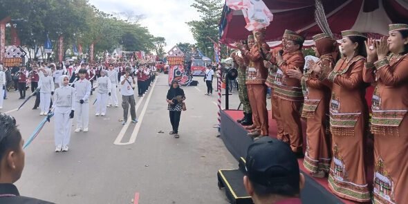 1204.Karnaval Budaya Meriahkan HUT Pemkab Kapuas dan Hari Jadi Kuala Kapuas