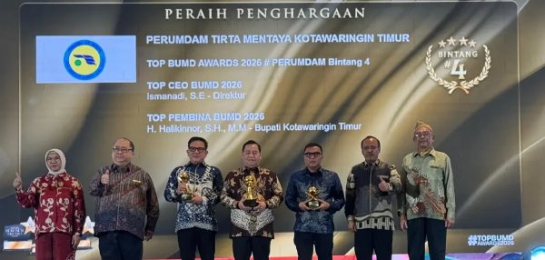 1404.Kotim Borong Penghargaan di TOP BUMD Awards 2026
