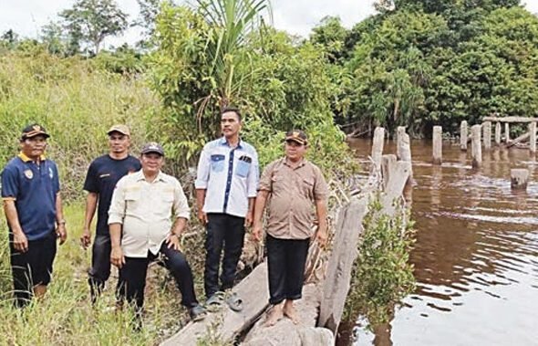 1404.Pemkab Kapuas Segera Bangun Jembatan Sei Hyang Lawang Kamah