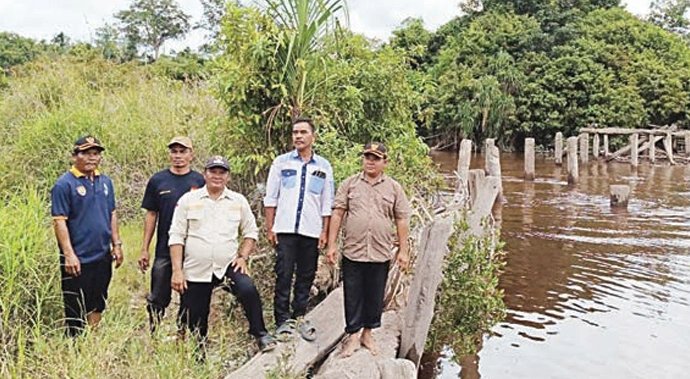 1404.Pemkab Kapuas Segera Bangun Jembatan Sei Hyang Lawang Kamah