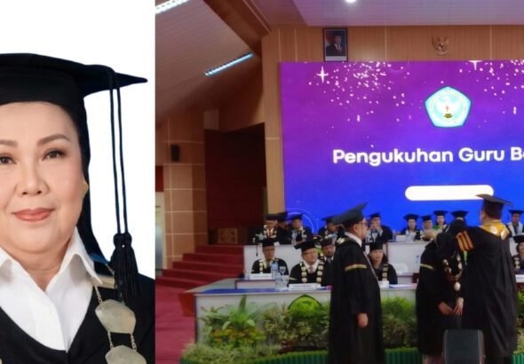 1504.Evi Feronika Elbaar Resmi Menyandang Gelar Guru Besar UPR