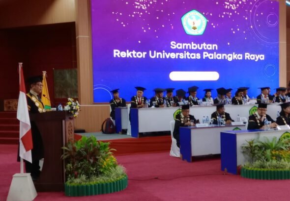 1504.Rektor UPR Tegaskan Guru Besar Pikul Tanggung Jawab Besar