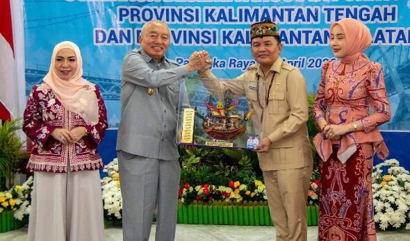 1604.Kalteng–Kalsel Perkuat Sinergi Jaga Stabilitas Wilayah