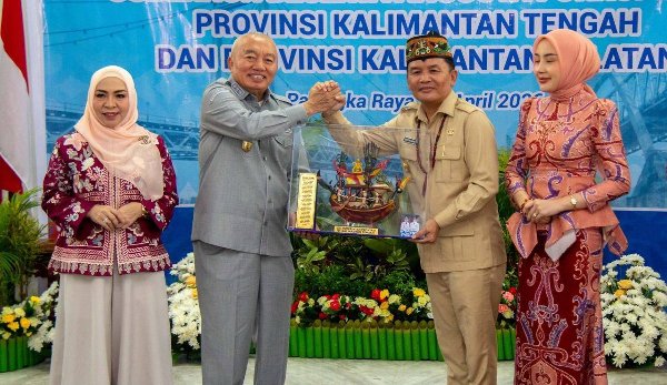 1604.Kalteng–Kalsel Perkuat Sinergi Jaga Stabilitas Wilayah