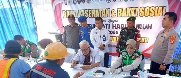 0105.Polres Kotim Gelar Bakti Kesehatan untuk Buruh