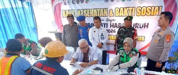 0105.Polres Kotim Gelar Bakti Kesehatan untuk Buruh