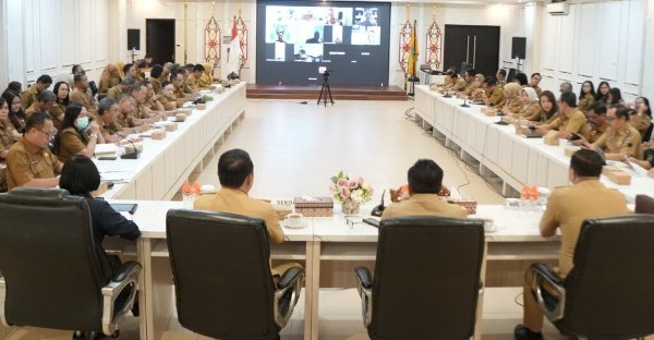 1105.Bupati Kapuas Perkuat Sinkronisasi Data Daerah dengan BPS