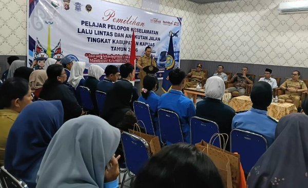 1205.Dishub Kapuas Seleksi Pelopor Keselamatan Lalu Lintas
