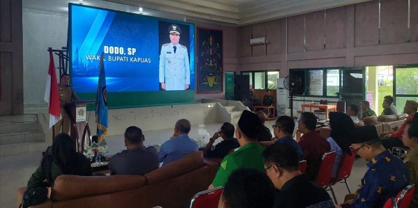 1205.Wabup Kapuas Dorong PWI Perkuat Profesionalisme Wartawan