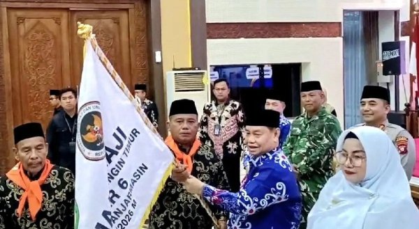 3004.Bupati Kotim Lepas 171 Jemaah Haji 2026