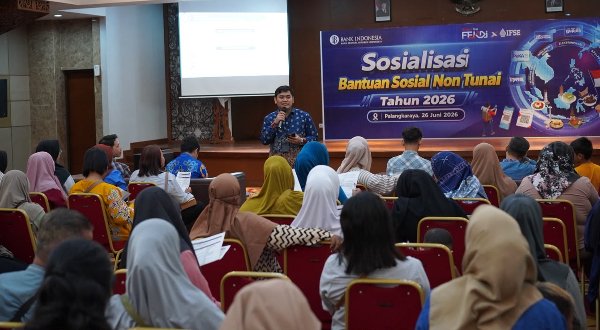 2806.BI Perkuat Sinergi Penyaluran Bansos Non Tunai di Kalteng