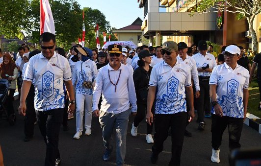2806.Gubernur Kalteng Ajak Perkuat Sinergi di Momentum HUT Bhayangkara ke-80