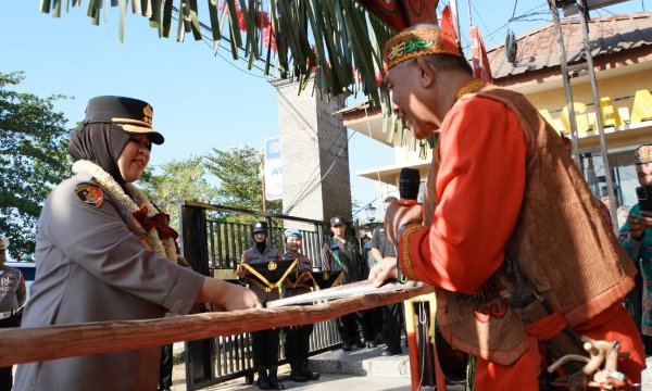 1707.Wabup Kapuas Sambut Kapolres Baru, Perkuat Sinergi Jaga Kamtibmas