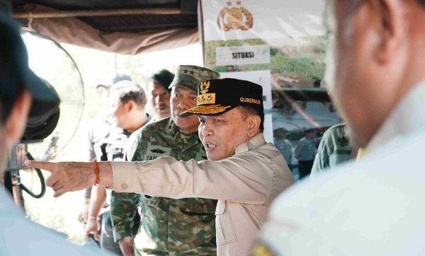 2507.Gubernur Kalteng Pastikan Posko Karhutla Pulang Pisau Siap Hadapi Musim Kemarau