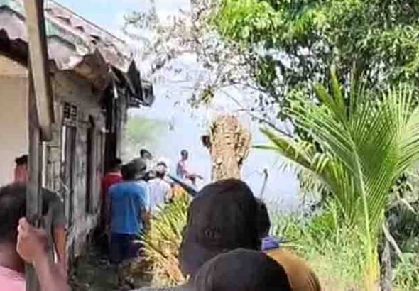 3107.Kebakaran Hanguskan Rumah Warga di Dadahup G5 Kapuas Murung